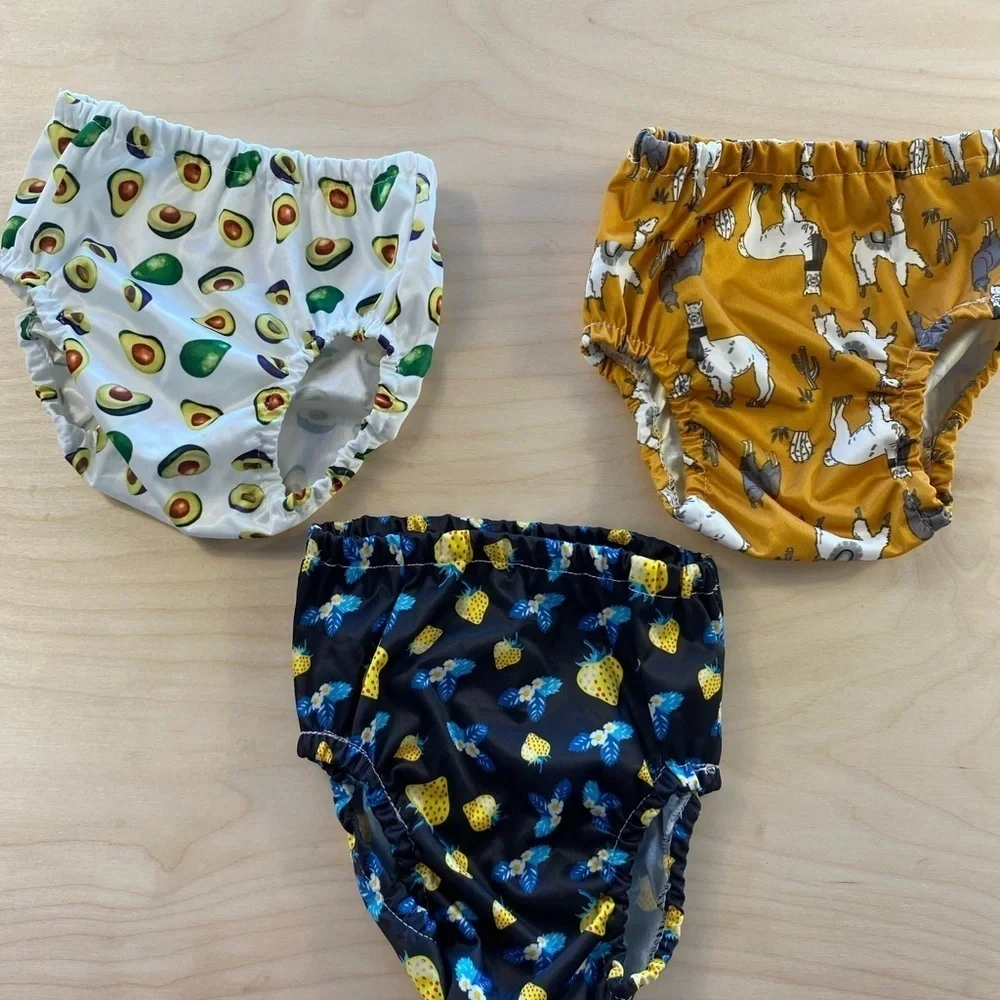Set of 3 Diaper Covers size 2T/90cm (DL)